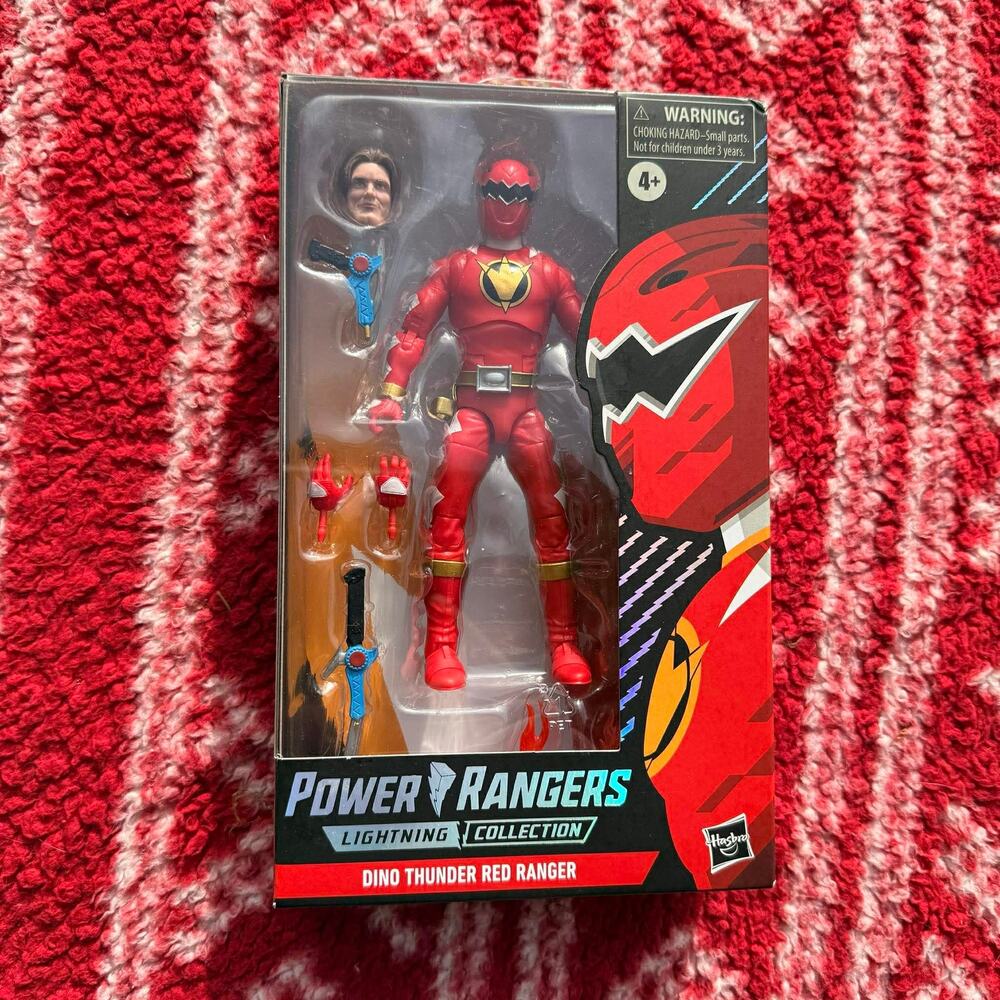Power Rangers Lightning Collection Dino Thunder Red Ranger Spectrum Edition NIB